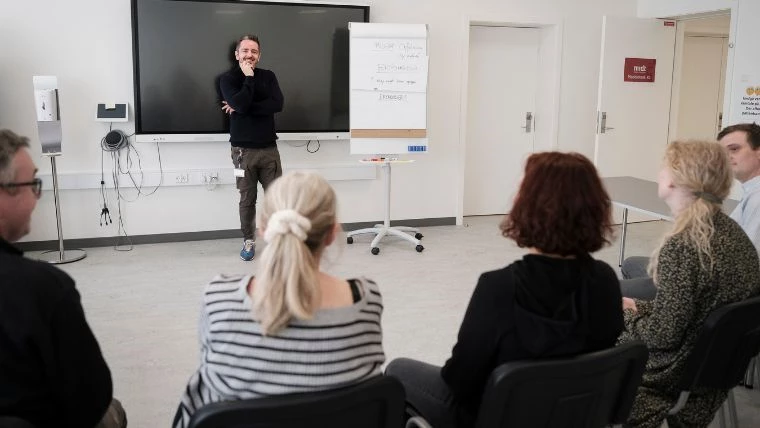 Medarbejdere til kursus